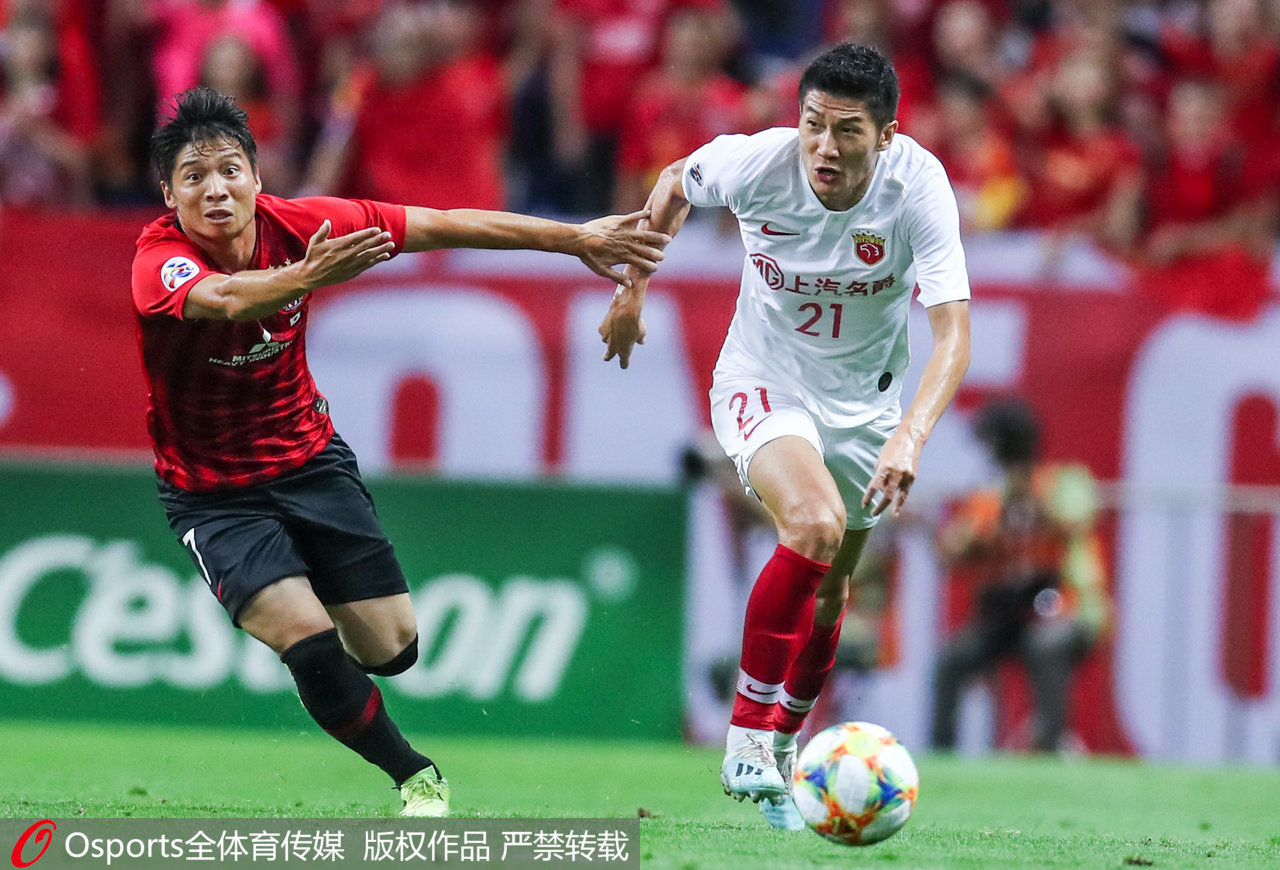 亞冠聯(lián)賽上海上港_上港客場1-1浦和紅鉆_上海上港亞冠出局