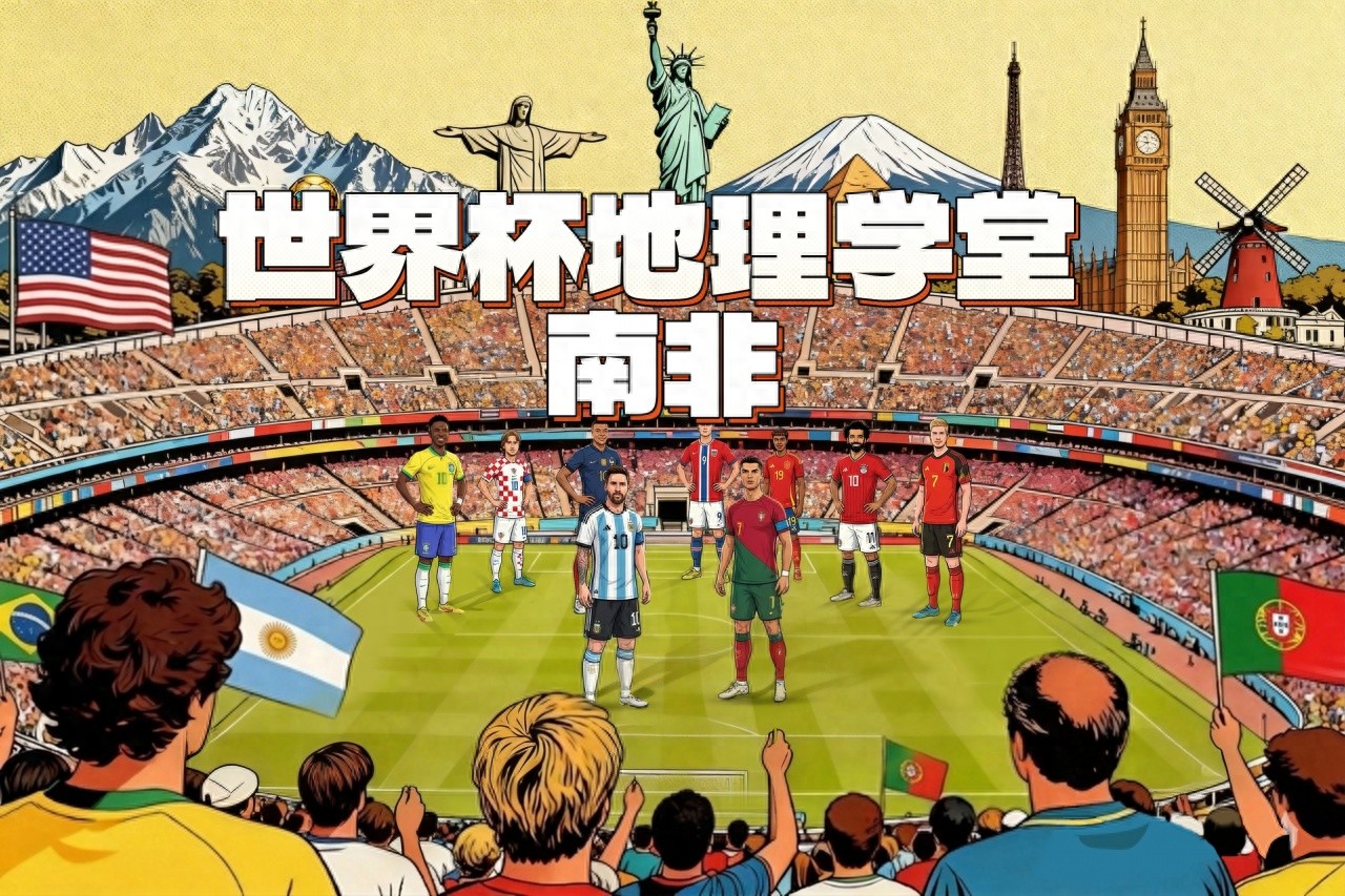 世界杯地理學(xué)堂：南非，唯一一個(gè)三首都國(guó)家