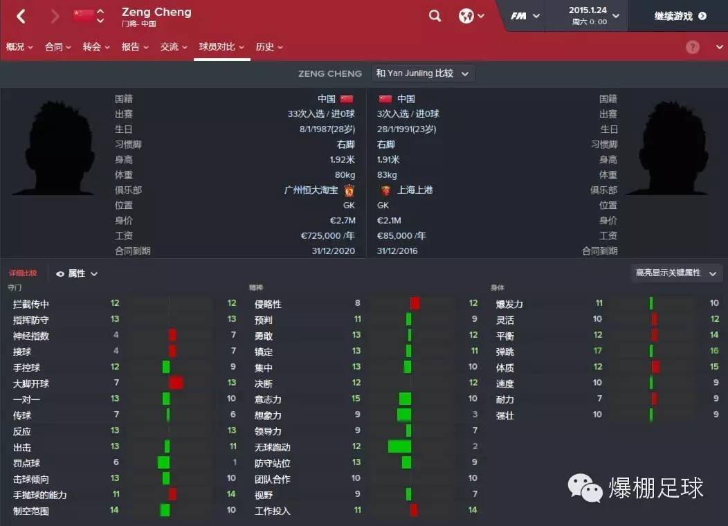 fm2026中超聯(lián)賽聲望_FM中超可玩性_FM2016中超陣容