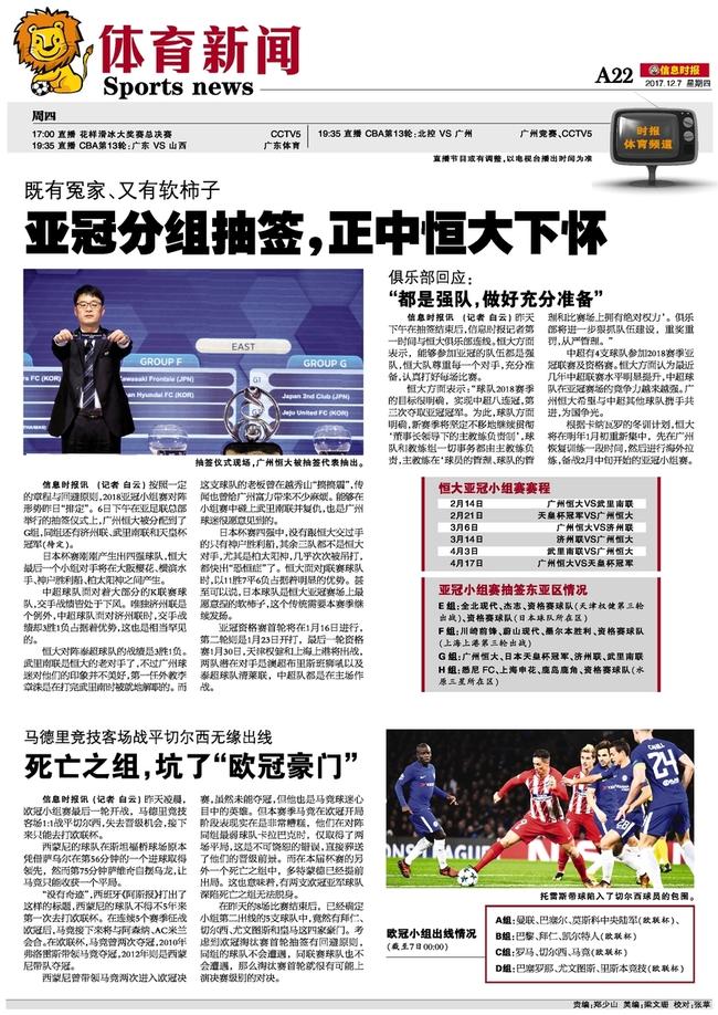 2026賽季亞冠聯(lián)賽_恒大亞冠小組賽G組_廣州恒大亞冠對(duì)陣分析