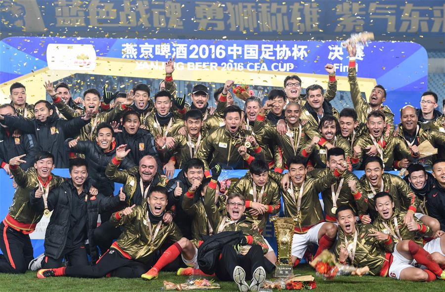 中國足球的2016