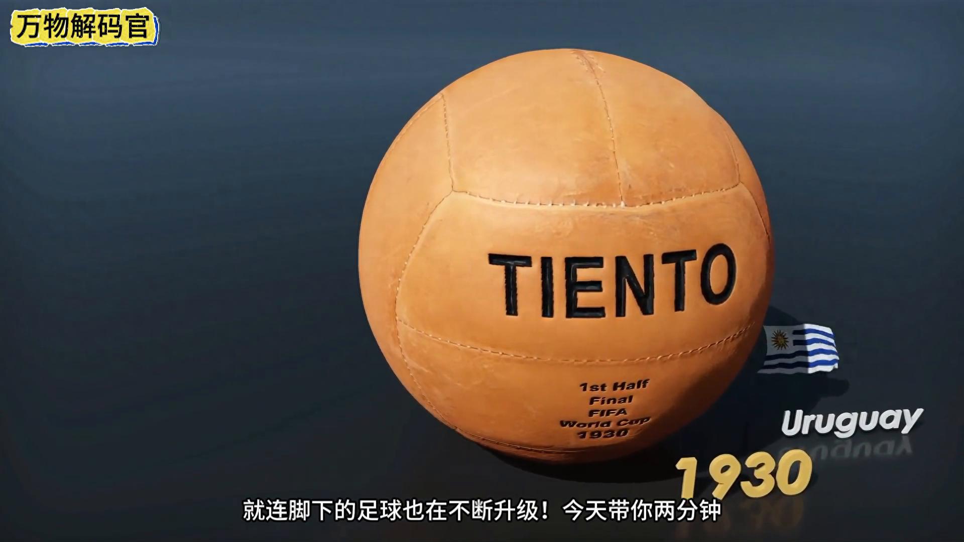 世界杯用球演變(1930–2026)